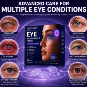 Visiolife™ Transdermal Vision-Repair Eye Microneedle Patch✅FDA Approved(Suitable for presbyopia, dry eye syndrome, glaucoma, and cataracts)